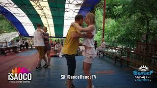 Aleksandr Makarenko and Marina Gopko Kizomba Dancing at Seasky Salsafest Batumi, Friday. 15.06.2018