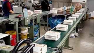 Oh...Can't stop watching this! Mass Production Process of Books and Notebooks in Korea