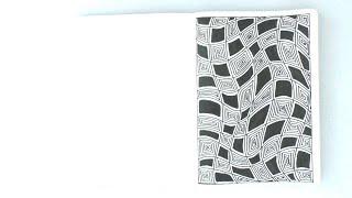 35/100 days zentangle project || Daily challenge #35