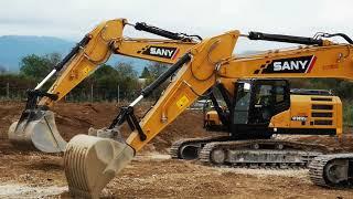 DALLA CINA I NUOVI ESCAVATORI SANI VELOCI E PRECISI PROVA SANY ON TOUR BY TONELLO NEW EXCAVATOR SANY