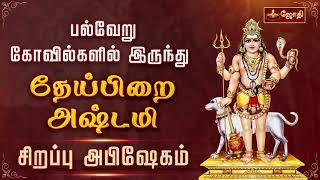 பல்வேறு கோவில்களில் இருந்து தேய்பிறை அஷ்டமி - சிறப்பு அபிஷேகம் | Bairavar Theipirai Ashtami