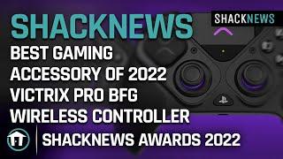 Shacknews Best Gaming Accessory of 2022 - VICTRIX Pro BFG Wireless Controller