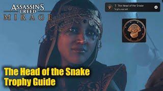 Assassin's Creed Mirage PS5 • The Head of the Snake Trophy Guide (Eliminate the Head of the Order)