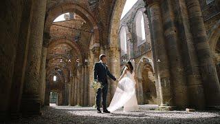 Amanda & Zach // destination wedding in Abbey of San Galgano & Villa Podernovo in Tuscany, Italy