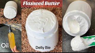 FLAXSEED BUTTER FOR FASTER HAIR GROWTH/Grow Thicker Longer Hair.