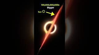 LARGEST Black Hole In The Universe #space #blackhole #universe