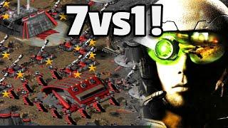 Command & Conquer Tiberian Sun Firestorm | 7 vs 1 Gameplay IN 2024!