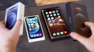 iPhone 12 mini & Pro Max: Unboxing, Größenvergleich & Gewinnspiel!