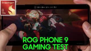 Gaming test - ROG Phone 9 with Snapdragon 8 Elite!