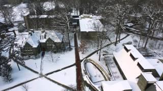 Haverford College in Winter