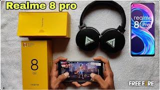 Realme 8 pro unboxing garena free fire test m1887 onetap headshot m82b fast sniping 50watt charge