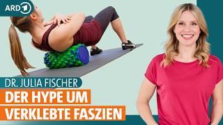 Rückenschmerzen und Faszien: Das bringen Übungen mit Faszienrolle | Dr. Julia Fischer | ARD Gesund