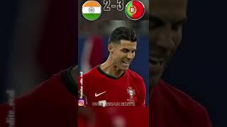 India vs Portugal FIFA World Cup Imajinary |Penalty shoot out Highlights #sunilchhetri  vs #ronaldo