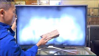 How To Fix Cracked Or Broken Tv Screen Without Replacing The Screen Ep 1 By Phạm Văn Chuyển.