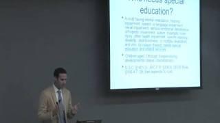 "GA Special Education Law and Kids in Care -- An Overview"