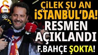 GALATASARAY'IN ÇİLEK TRANSFERİ! ŞU AN İSTANBUL'DA..