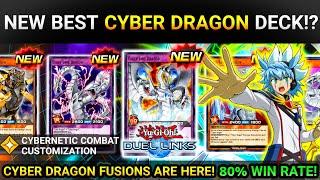 CYBER DRAGON FUSIONS ARRIVE IN RUSH DUEL! | NEW BEST F2P CYBER DRAGON DECK!? [Yugioh Duel Links]