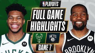 #3 BUCKS at #2 NETS | FULL GAME HIGHLIGHTS | June 19, 2021