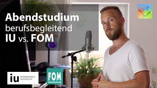 Berufsbegleitend studieren: IU vs. FOM – Abendstudium, Wochenendstudium & Fernstudium kombiniert