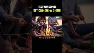 미국 캠핑족에게 '인기상품' 이라는 아이템