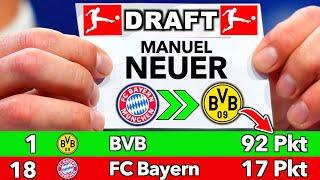 Was wäre, wenn die BUNDESLIGA ein DRAFT SYSTEM hätte? 