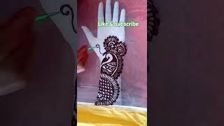 Cute easy mehandi design // full hand mehandi design //#shorts //#bridalmehndi //#dulhanwalimehndi