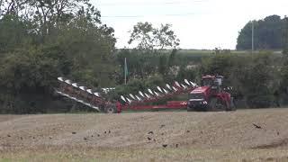 CASEIH 620 QUADTRACK PULLING A 14FURROW PLOUGH