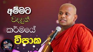 අම්මට වදදුන් කර්මයේ විපාක @sanasumatv/ven. Walimada  Saddaseela  thero bana