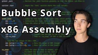 Bubble sort in Assembly | Tutorial for beginners