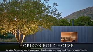 Modern Sanctuary in the Mountains | Horizon Fold House