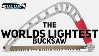 The UKI - worlds LIGHEST bucksaw - ultralight camp saw made by Suluk46 - Engineered Backcountry Gear