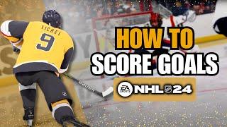 NHL 24 | HOW TO SCORE GOALS!!