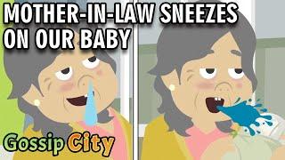 [Gossip] My mother-in-law sneezes right into my newborn baby's face. My husband snaps...