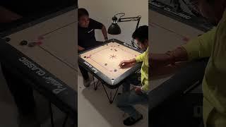 Ridiculous angle from Mayuresh #carrom #india #billiards #highlight #sports