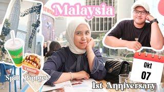 Anniversary di Malaysia! VLOG pertama bareng Suami | Spill Budget di MALAYSIA.