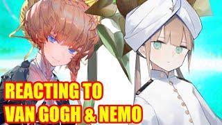 KITA REACTS: Van Gogh & Captain Nemo Reveal 【Fate/Grand Order JP】