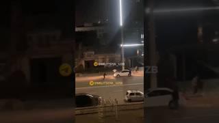 В Ташкенте водитель пытался наехать на толпу #узбекистан