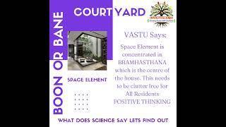 Element Series - Space Element! Courtyards & Their Significance!! #vastu #vastuexpert #vastushastra