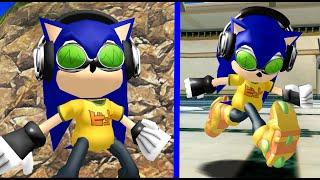 Jet Set Sonic in Sonic Adventure