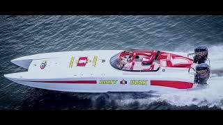 Mystic Powerboats 38' Catamaran: "Dirty Duck"