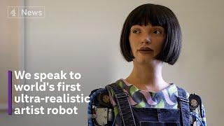 Ai-Da: Robot artist and celebrity influencer on threat posed by AI