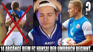 14 Abgänge beim FC Hansa Rostock... Der Umbruch für die 3. Liga beginnt | Hansa Transfer News