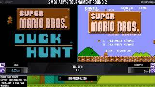 Kosmic vs skyehoppers | Round 2 | GSA Any% Tournament 2018 | Super Mario Bros.