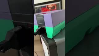 I painted an Nes and this is what it looked like #nintendo