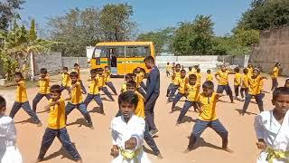 adharsha English medium school ,kirugavalu, malavalli ,Mandya .