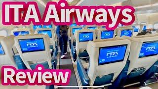 ITA Airways Rome to JFK Flight Review: Comfort, Service, and Experience!