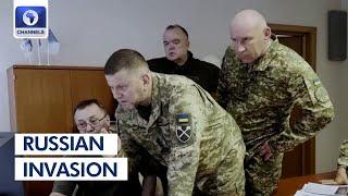 Ukraine Top Commander Visits Rivne Nuclear Plant To Assess Risk | Russian Invasion