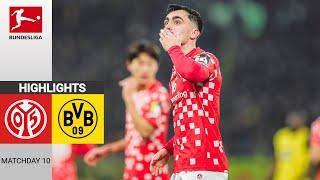 FSV Mainz - Borussia Dortmund | 3:1 | Zusammenfassung | Bundesliga 2024-25