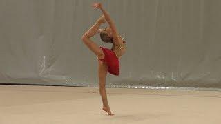 Anastassia Ussova – 10-11y winner – Estonian Children Fitness Championships 2018