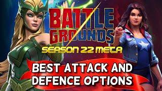 Best BG Season 22 Champs For Attack and Defence | VT + GC Meta Options | Marvel Contest of Champions